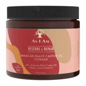 Acondicionador con Aclarado Cowash Restore&Repair Jamaica Black Castor Oil - As I am