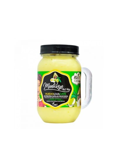 Mantekiya Pa'l Pelo Mascarilla Huevolivate - Boe Cosmetics