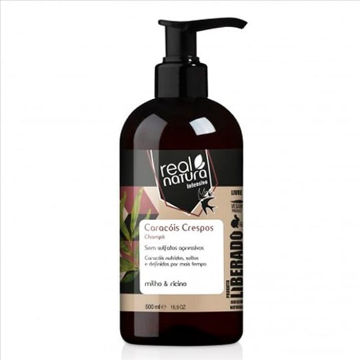 Champô Caracóis Crespos Liberado - Real Natura